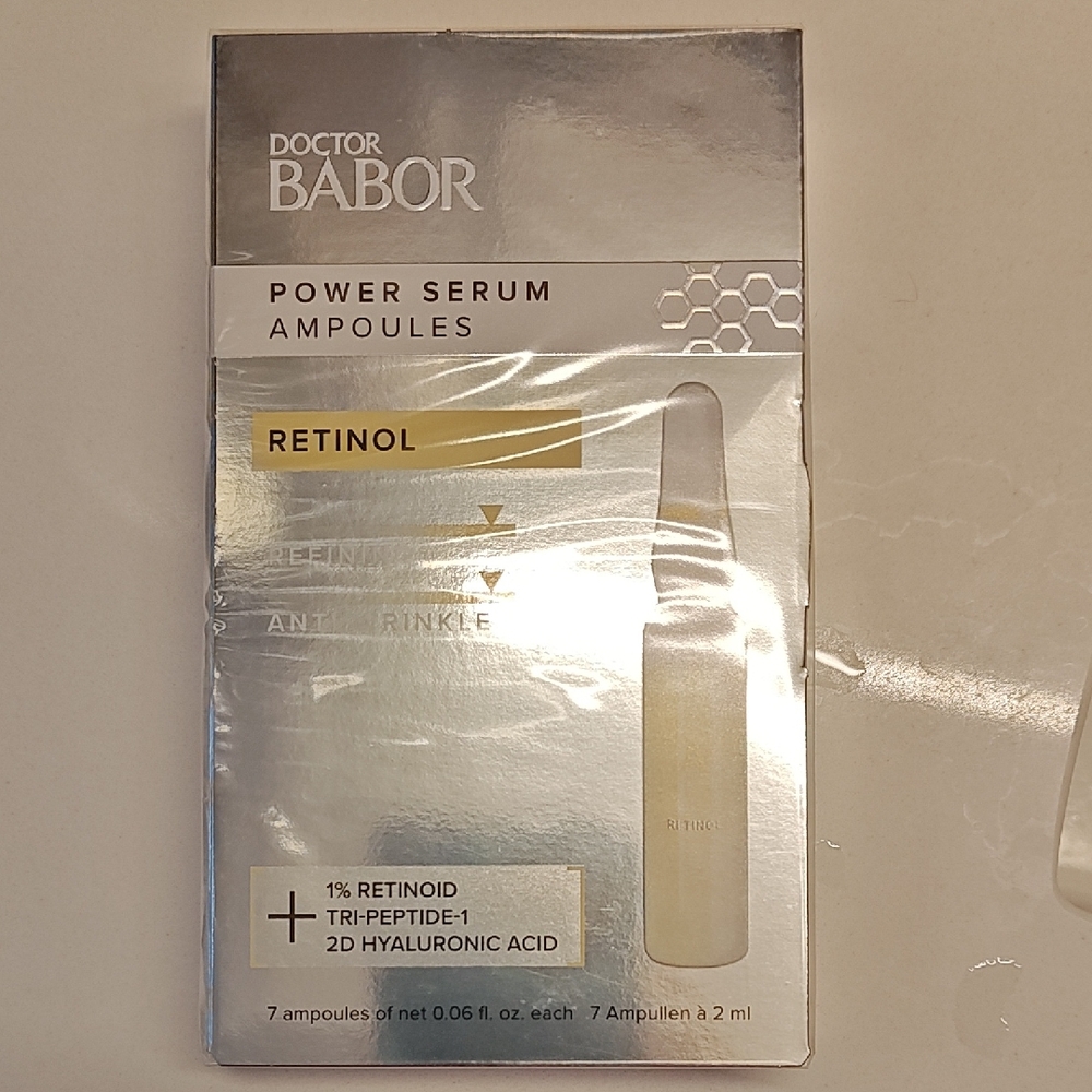 New Babor ampoule concentrate, retinol